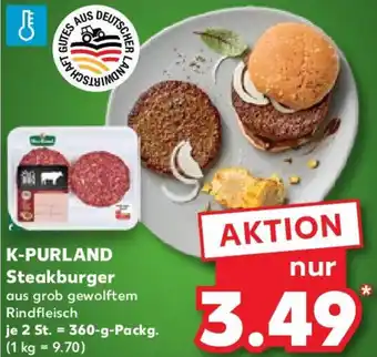 Kaufland K-PURLAND Steakburger Angebot