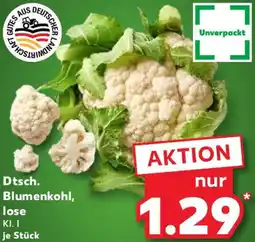Kaufland Dtsch. Blumenkohl, lose Angebot