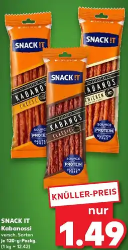 Kaufland SNACK IT Kabanossi Angebot