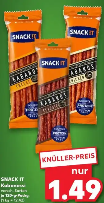 Kaufland SNACK IT Kabanossi Angebot