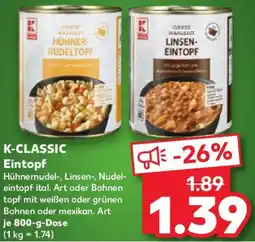 Kaufland K-CLASSIC Eintopf Angebot