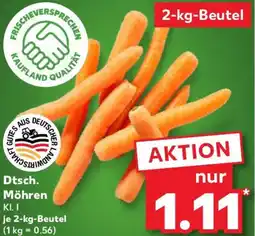 Kaufland Dtsch. Möhren Angebot