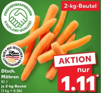 Kaufland Dtsch. Möhren Angebot