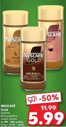 Kaufland NESCAFÉ Gold Angebot
