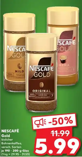 Kaufland NESCAFÉ Gold Angebot