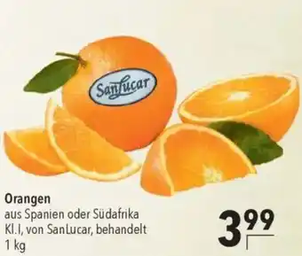 CITTI Markt Sanlucar Orangen Angebot