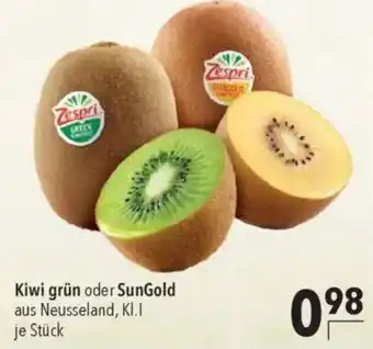 CITTI Markt Zespri Kiwi grün oder SunGold Angebot