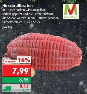 L. STROETMANN GROSSMARKT Hirschrollbraten Angebot