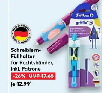 Kaufland Schreiblern-Füllhalter Angebot