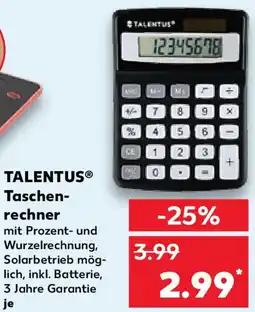 Kaufland TALENTUS Taschenrechner Angebot