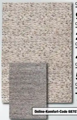 Ostermann Wollteppich Color Stone Angebot