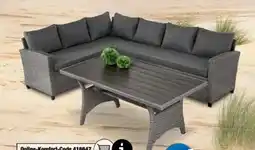 Ostermann Outdoor Gartenmöbel Lounge Tampa 3-tlg Angebot