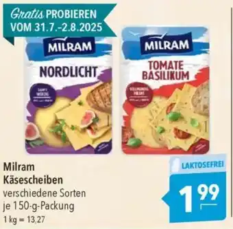 CITTI Markt Milram Käsescheiben Angebot