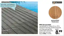 Hellweg Hartmann holz wpc-terrassendiele braun Angebot