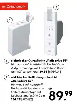 Hellweg Elektrischer gurtwickler rollodrive 35 Angebot