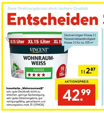 Hellweg Vincent wohnraumweiß Angebot