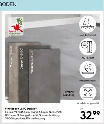 Hellweg Specht vinylboden toscano Angebot