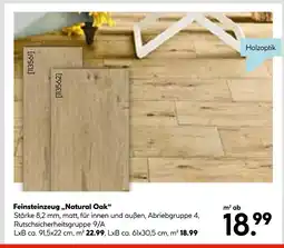 Hellweg Feinsteinzeug 'natural oak' Angebot