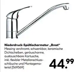 Hellweg Niederdruck-spültischarmatur 'brest' Angebot