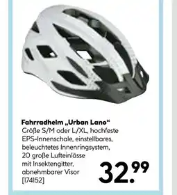 Hellweg Fahrradhelm urban lano Angebot