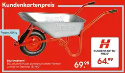 Hellweg Bauschubkarre Angebot