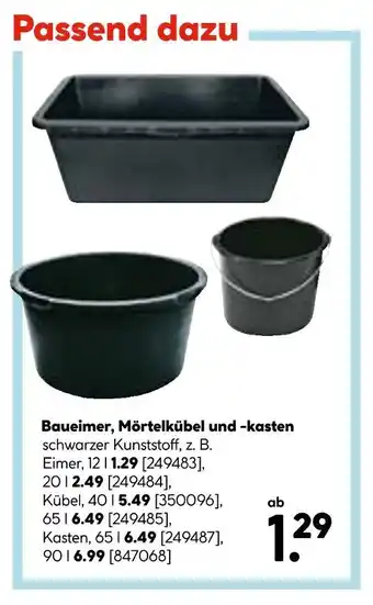 Hellweg Baueimer Angebot