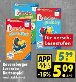 Mäc Geiz Ravensburger leserabe scherz-rätsel kartenspiel Angebot