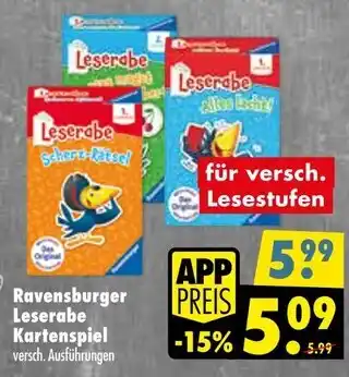 Mäc Geiz Ravensburger leserabe scherz-rätsel kartenspiel Angebot