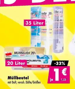 Mäc Geiz Müllbeutel 20 liter Angebot