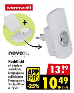 Mäc Geiz Novoo basic nachtlicht Angebot