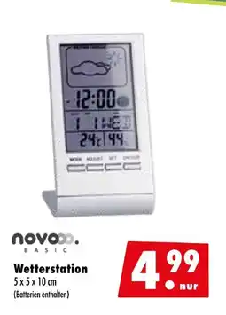 Mäc Geiz Novoo basic wetterstation Angebot