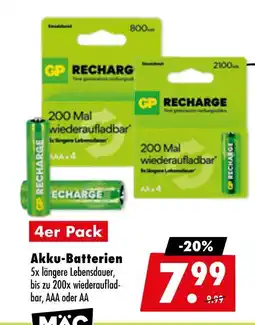 Mäc Geiz Gp akku-batterien aaa Angebot