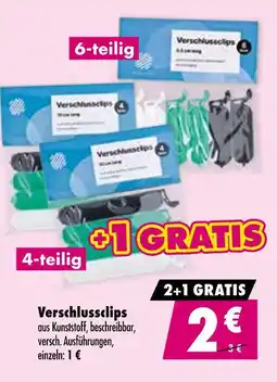 Mäc Geiz Verschlussclips 6-teilig Angebot