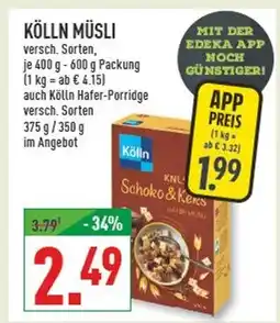 Marktkauf Kölln müsli Angebot