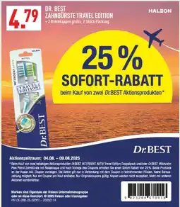Marktkauf Dr. best zahnbürste travel edition Angebot