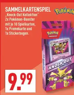 Marktkauf Pokémon knock-out kollektion sammelkartenspiel Angebot