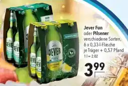 CITTI Markt Jever Fun oder Pilsener Angebot