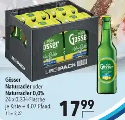 CITTI Markt Gösser Naturradler oder Naturradler 0,0% Angebot