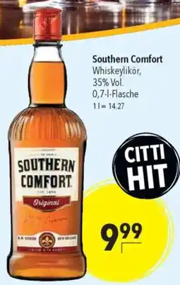 CITTI Markt Southern Comfort Whiskeylikör, 35% Vol. Angebot