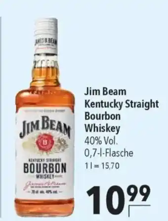CITTI Markt Jim Beam Kentucky Straight Bourbon Whiskey Angebot
