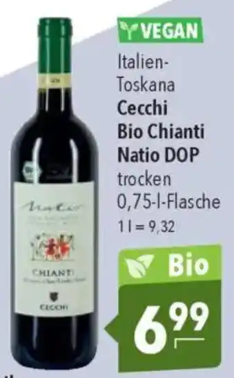 CITTI Markt Cecchi Bio Chianti Natio DOP trocken Angebot