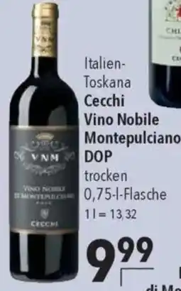 CITTI Markt Cecchi Vino Nobile Montepulciano DOP trocken Angebot