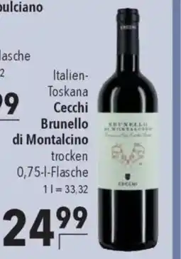 CITTI Markt Cecchi Brunello di Montalcino trocken Angebot