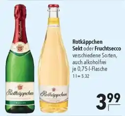 CITTI Markt Rotkäppchen Sekt oder Fruchtsecco Angebot