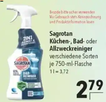 CITTI Markt Sagrotan Küchen-, Bad- oder Allzweckreiniger Angebot