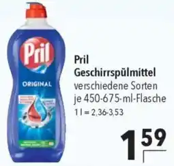 CITTI Markt Pril Geschirrspülmittel Angebot