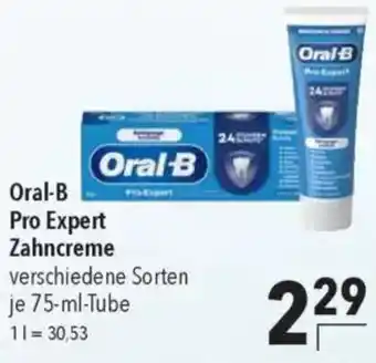 CITTI Markt Oral-B Pro Expert Zahncreme Angebot