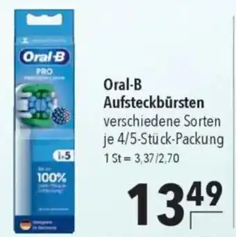 CITTI Markt Oral-B Aufsteckbürsten Angebot