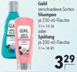 CITTI Markt Guhl Shampoo oder Spülung Angebot