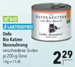 CITTI Markt Defu Bio Katzen Nassnahrung Angebot